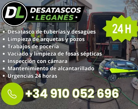 Desatascos Leganés – desatascos en Cáceres